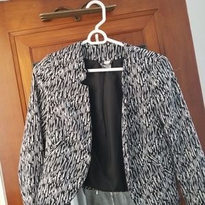 Abstract blazer